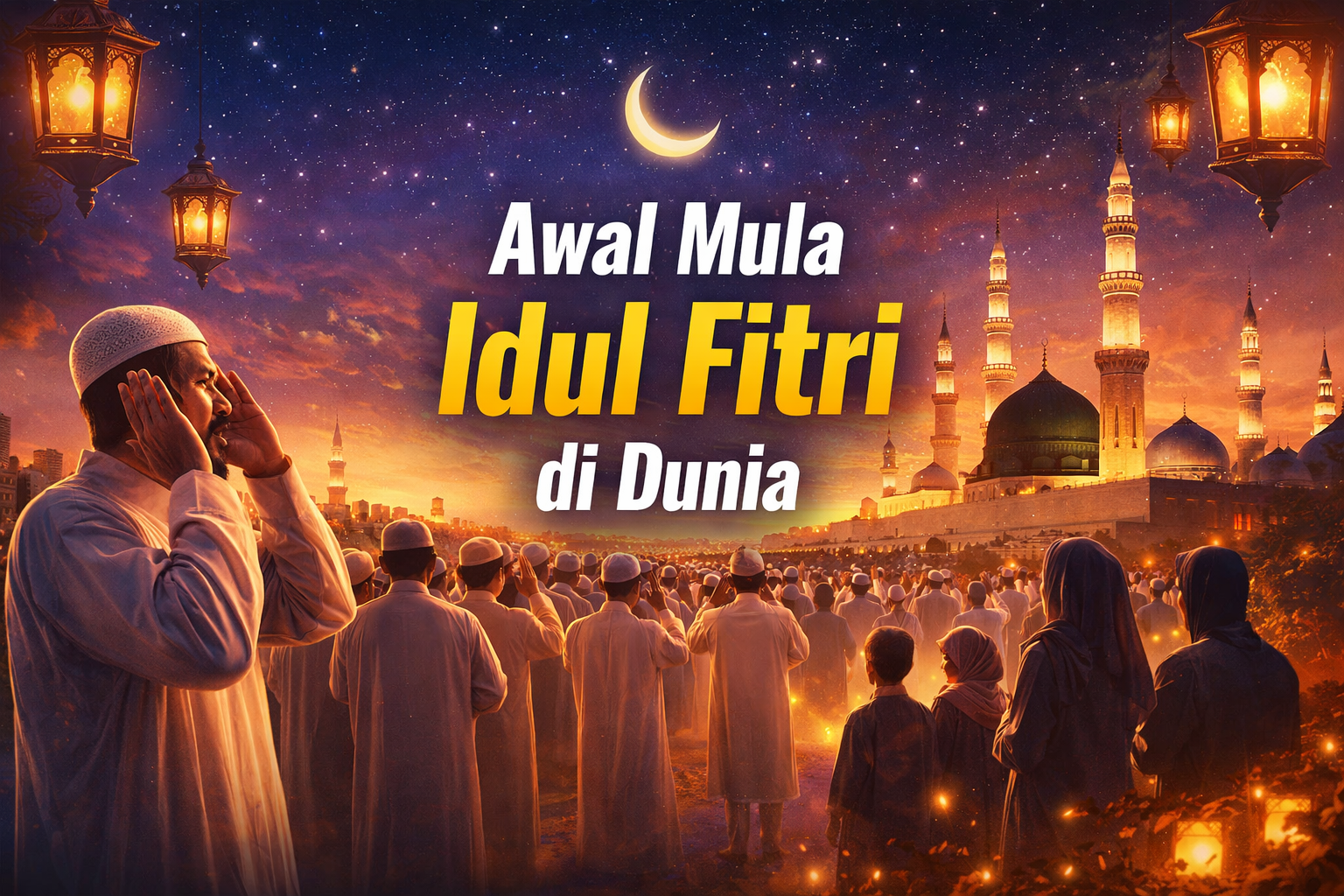 Awal Mula Idul Fitri di Dunia