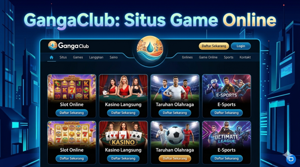 GangaClub: Situs Game Online Terbaik untuk Hiburan Digital 2026
