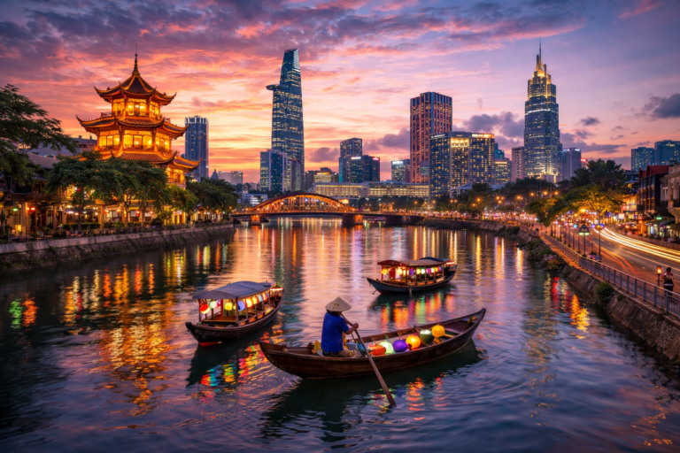 Harmoni tradisi dan modernitas di Saigon
