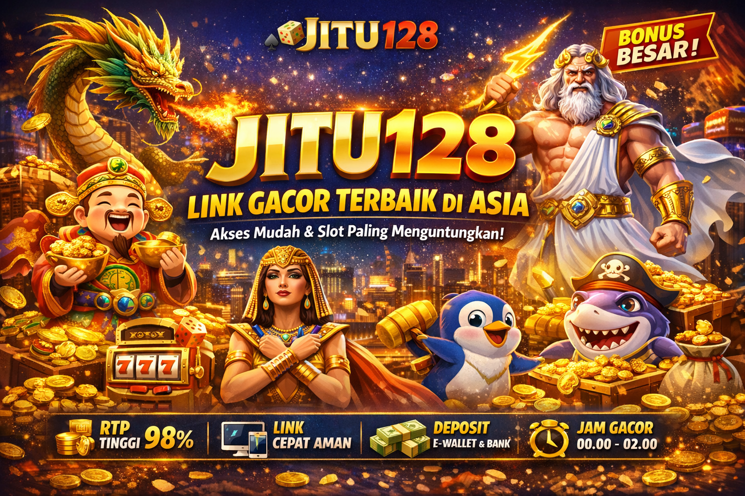 Jitu128_ Slot gacor dan bonus besar