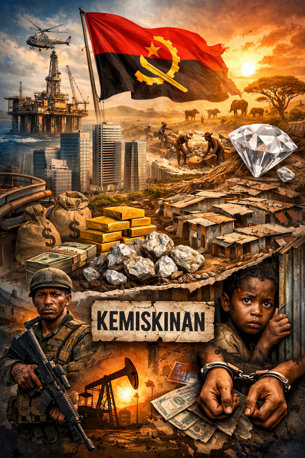 Kekayaan dan ketimpangan di Angola