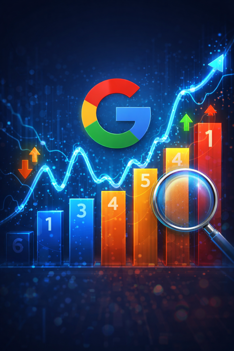 Proses peringkat pencarian Google