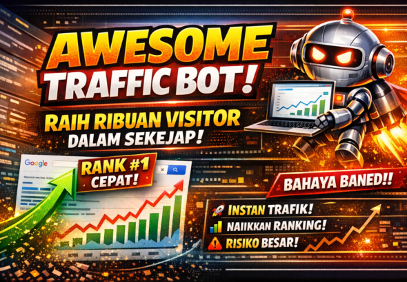 Robot penghasil trafik luar biasa