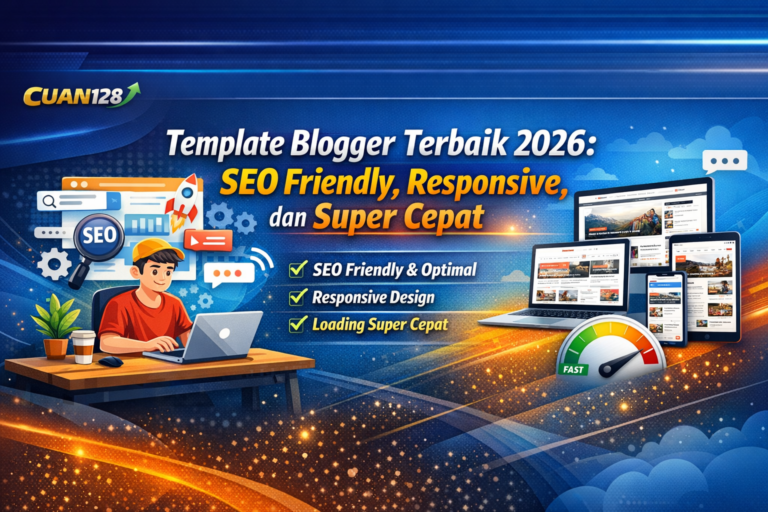 Template blogger terbaik 2026 CUAN128