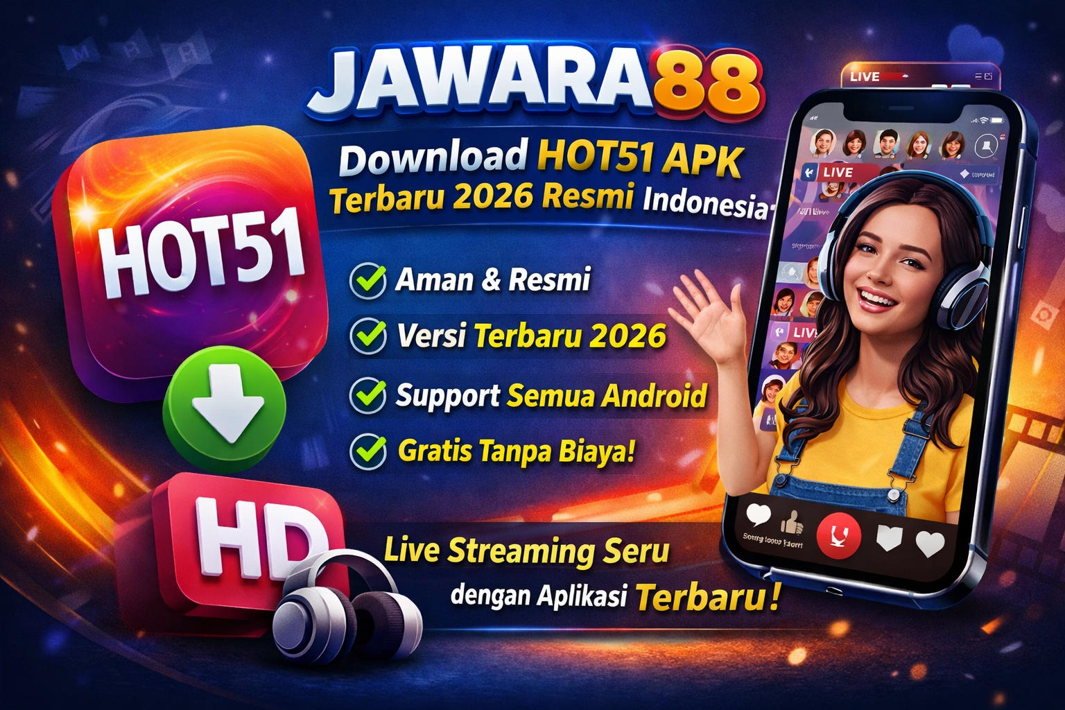 Unduh HOT51 APK Terbaru 2026