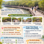 Wisata mangrove di Pantai Karang Song