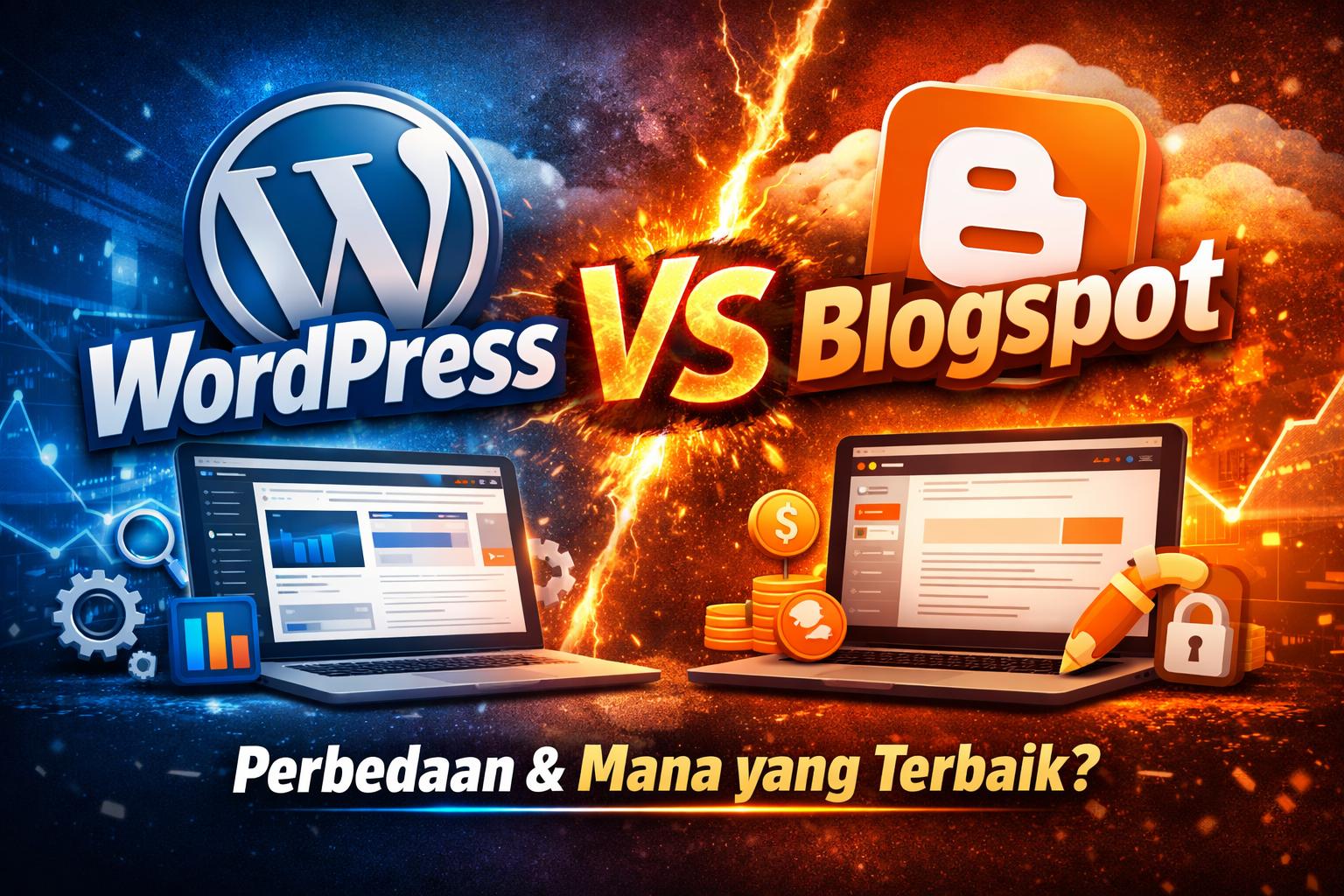WordPress vs Blogspot_ Perbandingan Platform