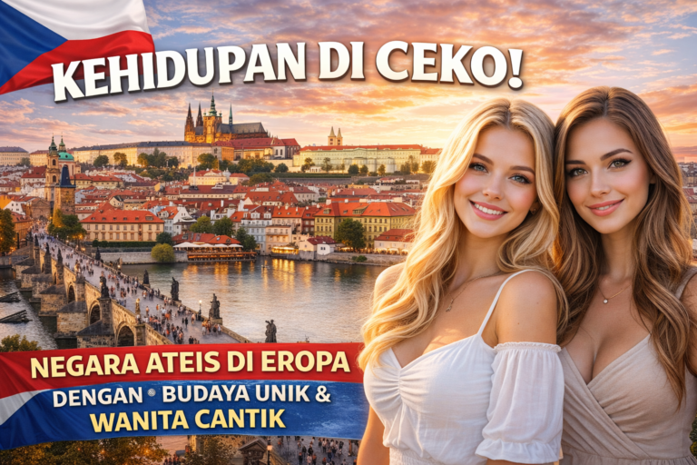 Keindahan Praha dan wanita cantik