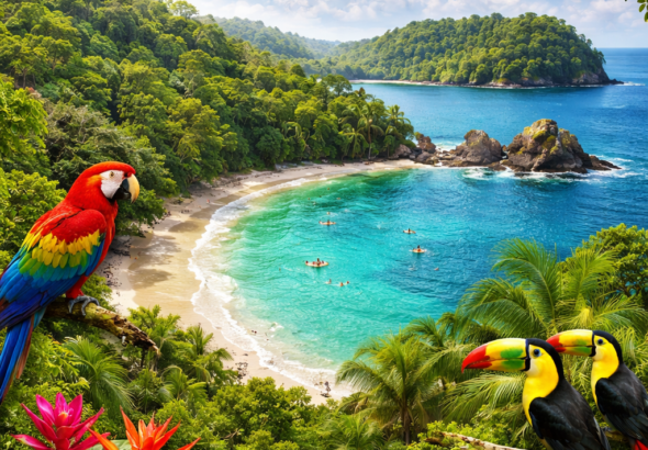 Keindahan tropis Costa Rica