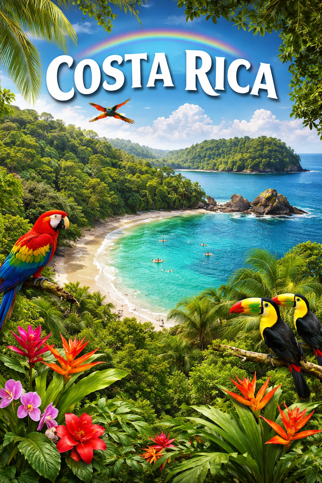 Keindahan tropis Costa Rica