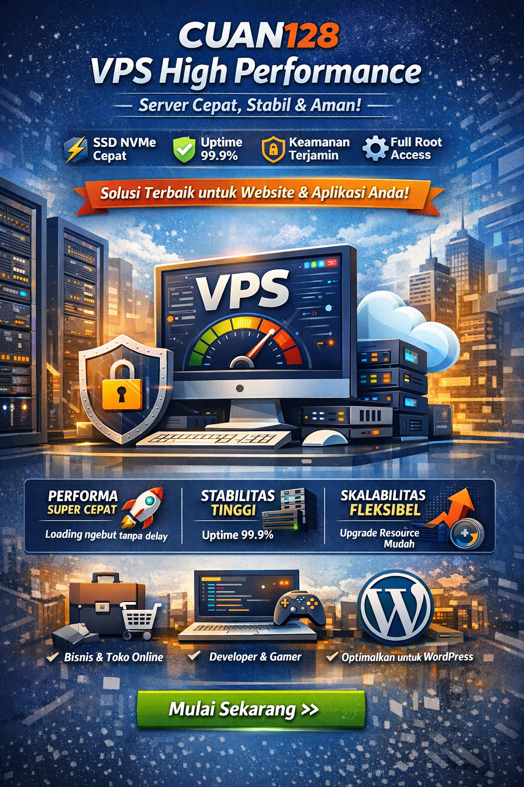 Layanan VPS High Performance CUAN128