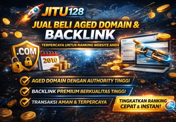 Layanan domain dan backlink terpercaya