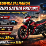 Suzuki Satria Pro 2026 dan fitur canggih